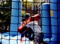 Adam gets decked by AJ