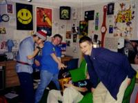 Daniel Binuya, Mitch Frye, James Donaldson and Carl Johnson