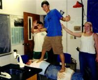 Standing on Dr. Smith