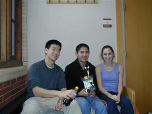 Peter, Andy and Steph